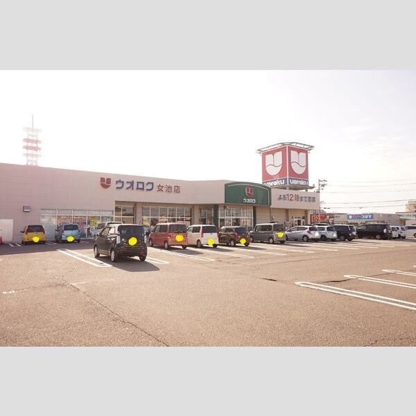 現地周辺 (ウオロク女池店)