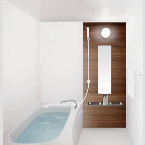 バス (浴室(※一坪風呂ではありません。現地と色が異なります))