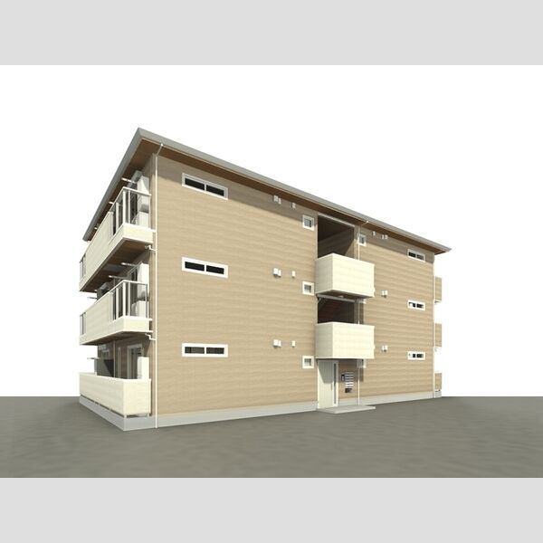 建物外観 (完成予想図につき実際とは多少異なる場合があります)