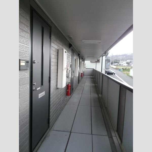 現地周辺 (2階通路)