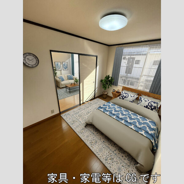 居室・リビング (家具‧家電はCGです)