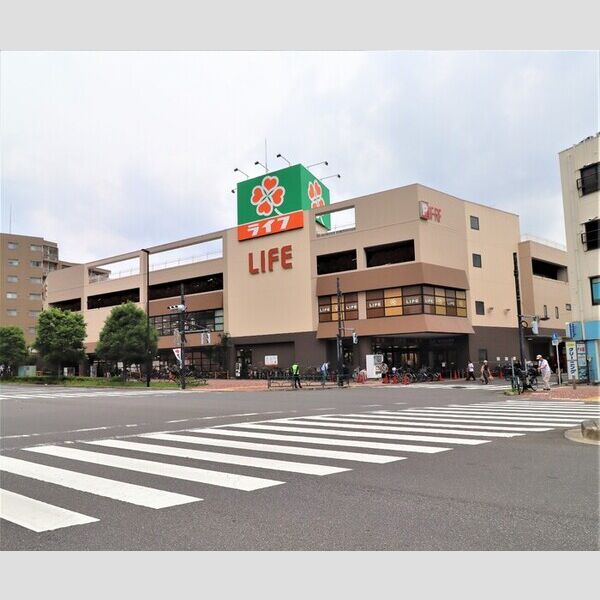 現地周辺 (ライフ千川駅前店(1・0km))
