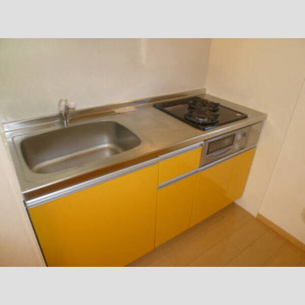 キッチン (システムキッチン(2口ガスコンロ)付きです。)