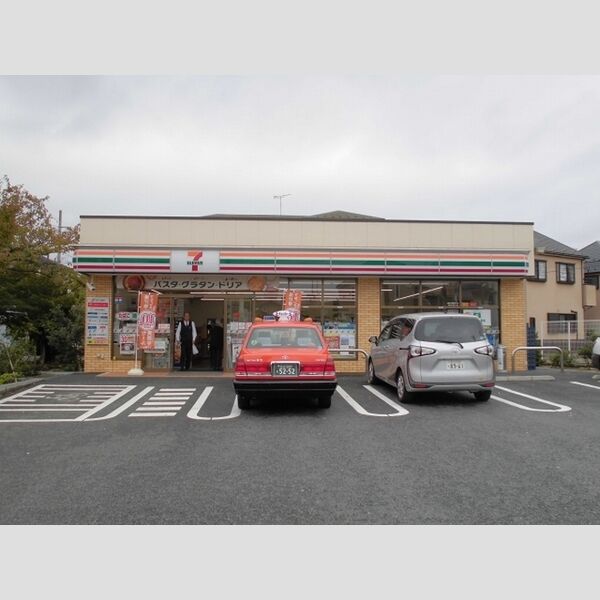 現地周辺 (セブンイレブン東松本店まで391m)