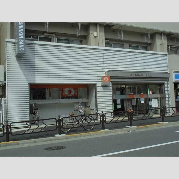 現地周辺 (朝日信用金庫大杉支店まで709m)