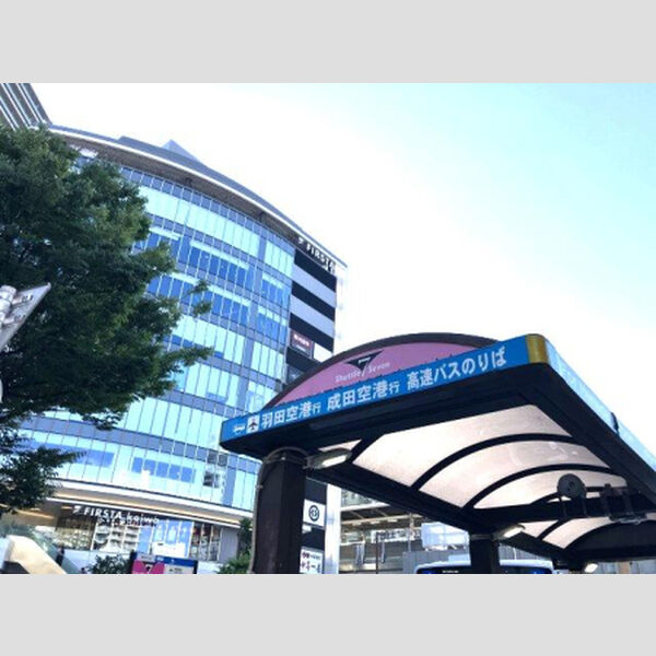 現地周辺 (小岩駅高速バスのりば)
