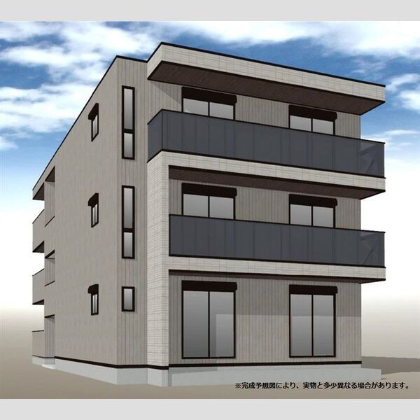 建物外観 (※完成予想図につき、実物とは多少異なる場合があります。)
