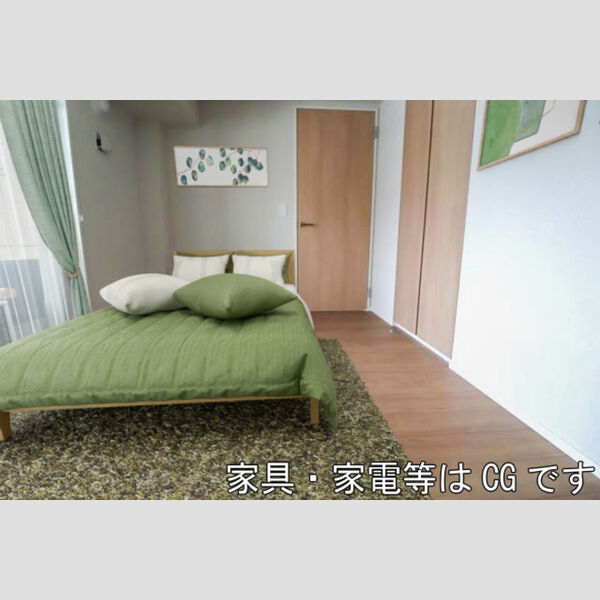 居室・リビング (家具‧家電はCGです)