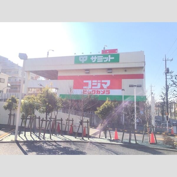 現地周辺 (サミットストア葛飾区役所前店まで約547m)