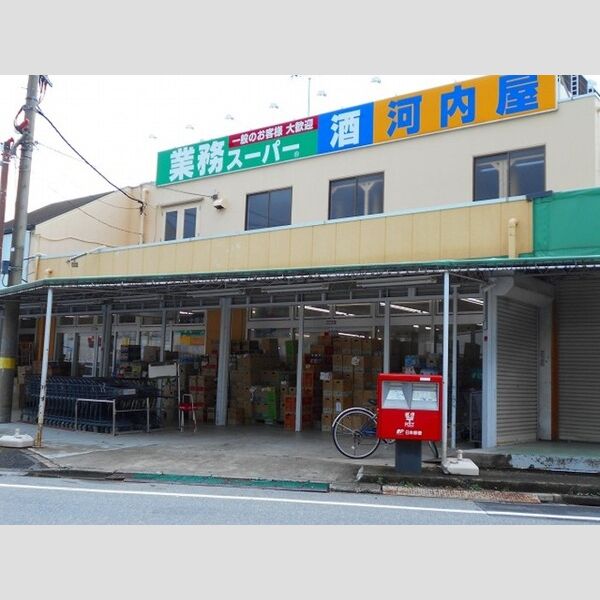 現地周辺 (業務スーパー奥戸店まで608m)