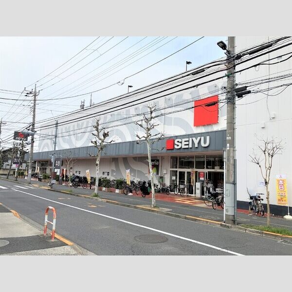 現地周辺 (西友青井店)