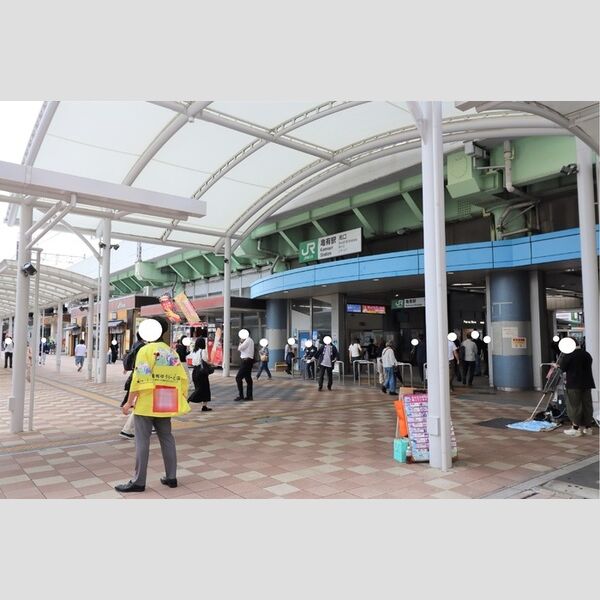 現地周辺 (亀有駅まで1100m)