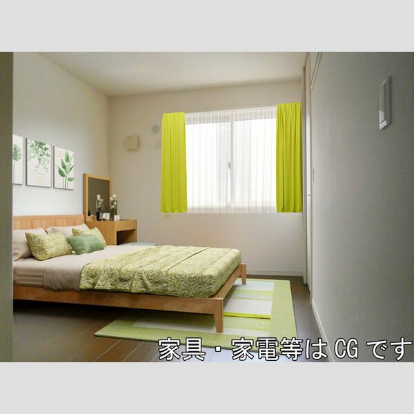 居室・リビング (家具‧家電はCGです)