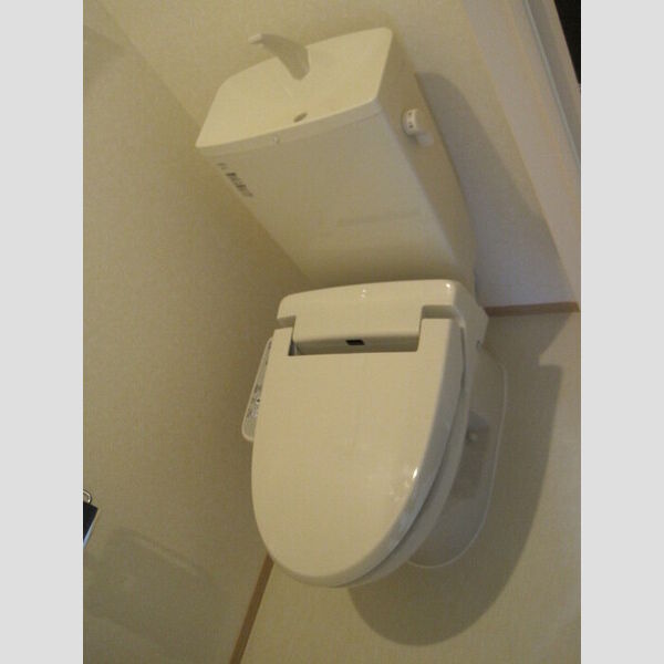 トイレ (トイレは温水洗浄暖房便座!)