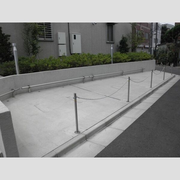 現地周辺 (バイク置き場あり)