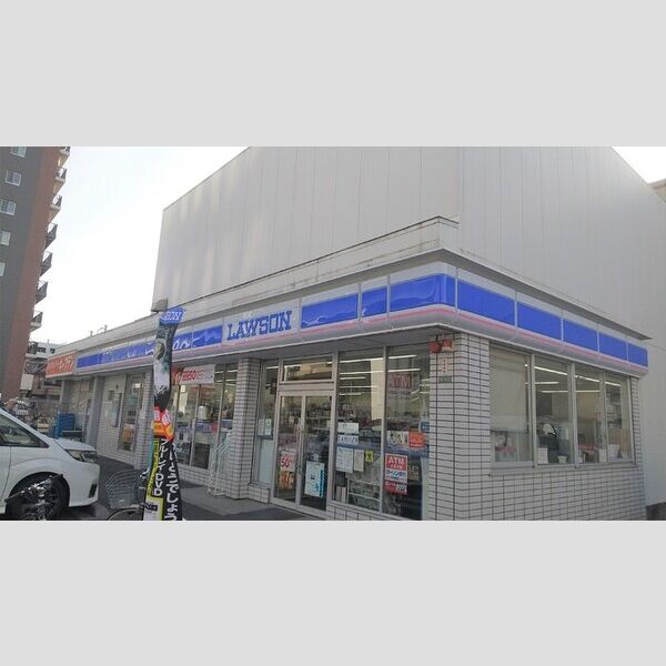 現地周辺 (ローソン足立谷在家店)