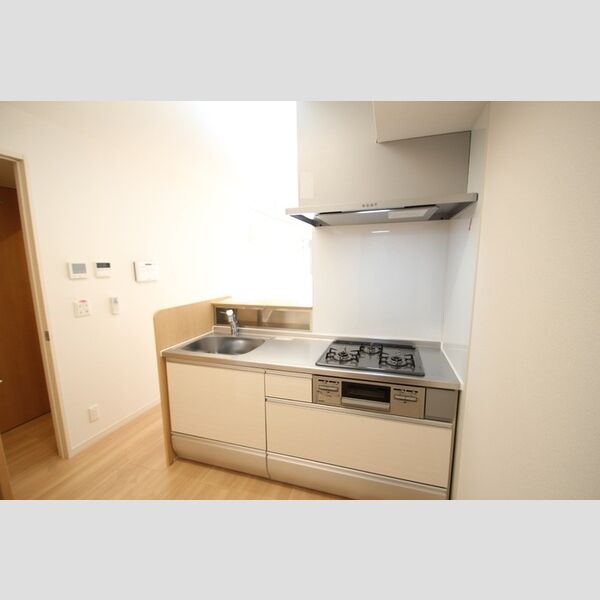 キッチン (キッチンはガス3口グリル付き!)