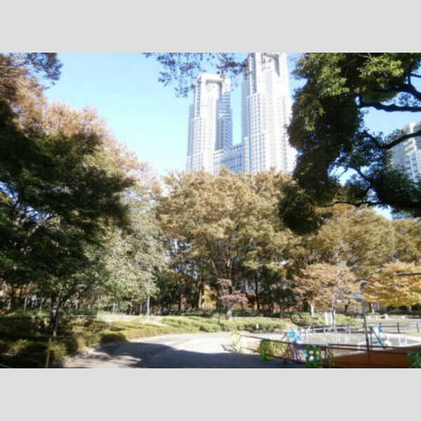 現地周辺 (新宿中央公園(2014/11/15))