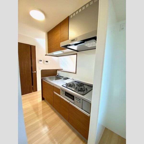 キッチン (202号室　3口グリル付きキッチン)