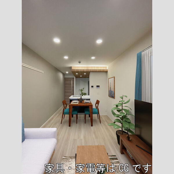 居室・リビング (103号室 LDK 家具家電はCGです)