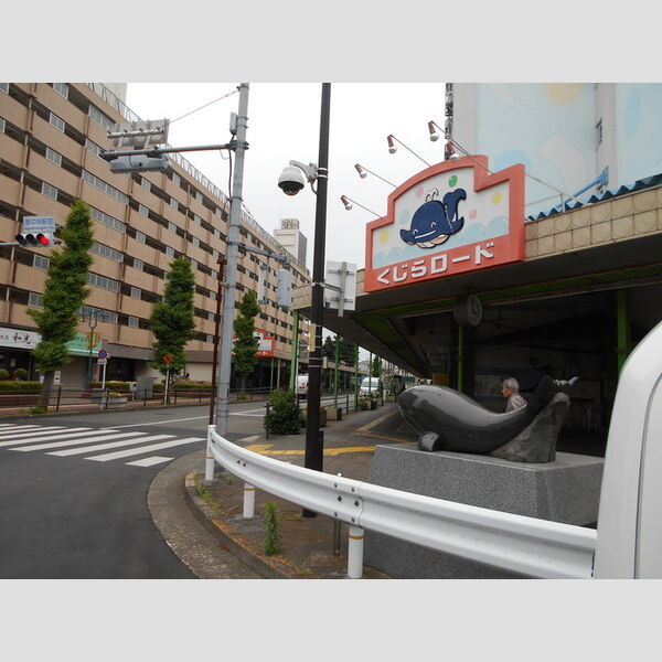 現地周辺 (東中神駅前くじらロード商店街)