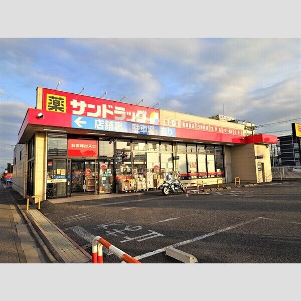 現地周辺 (サンドラッグ河辺店207m)