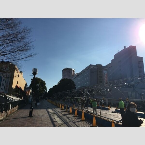 現地周辺 (多摩センター駅前(2017.3撮影))