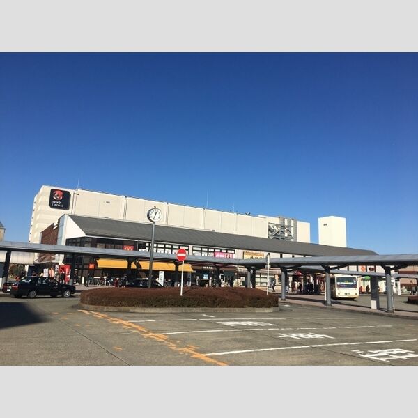 現地周辺 (京王相模原線南大沢駅前(2017.3撮影))