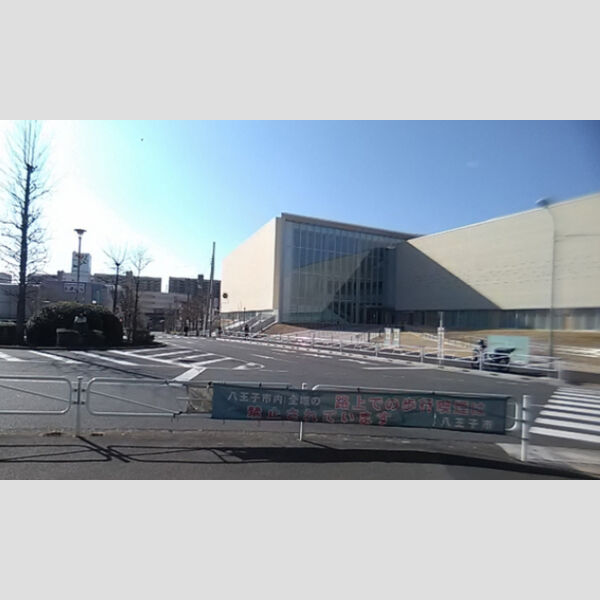 現地周辺 (京王高尾線狭間駅前(2017.3撮影))