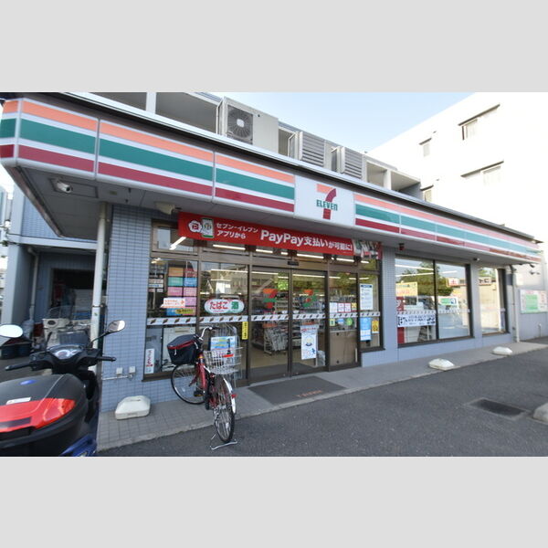 現地周辺 (セブンイレブン矢野口店)
