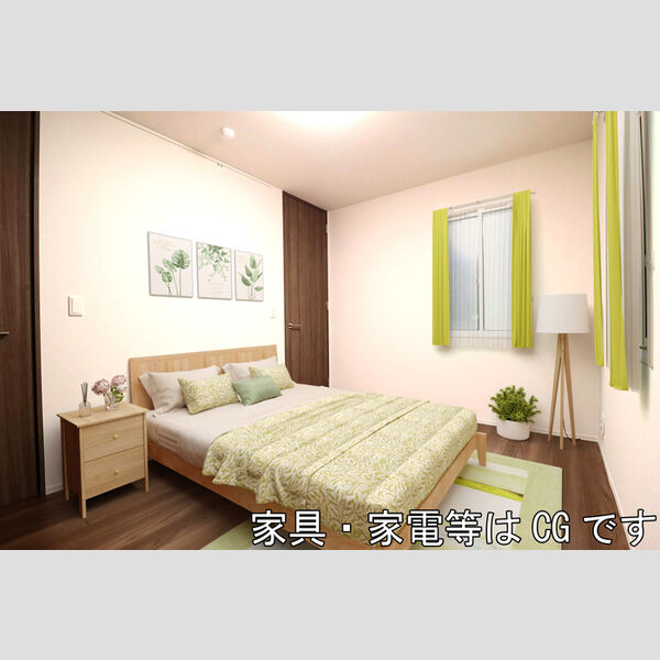 居室・リビング (家具/家電はCGです)
