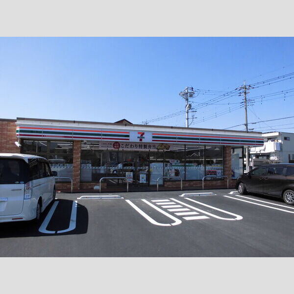現地周辺 (セブンイレブン甲府西下条町店まで467m(徒歩6分))