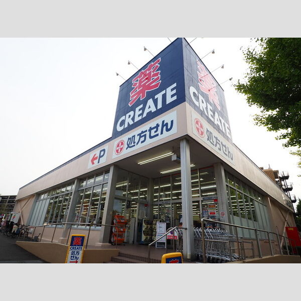 現地周辺 (クリエイトS・D川崎宮前平店)