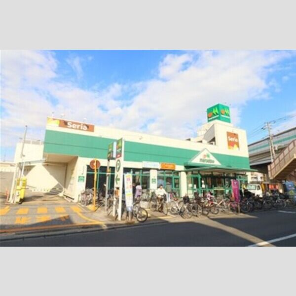 現地周辺 (マルエツ　出来野店)