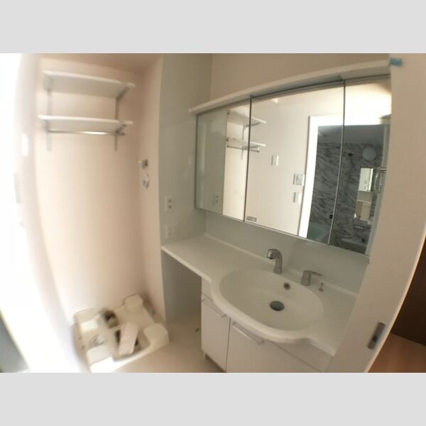 洗面所 (洗髪洗面化粧台(施工中))