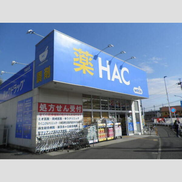 現地周辺 (ハックドラッグ下麻生店)