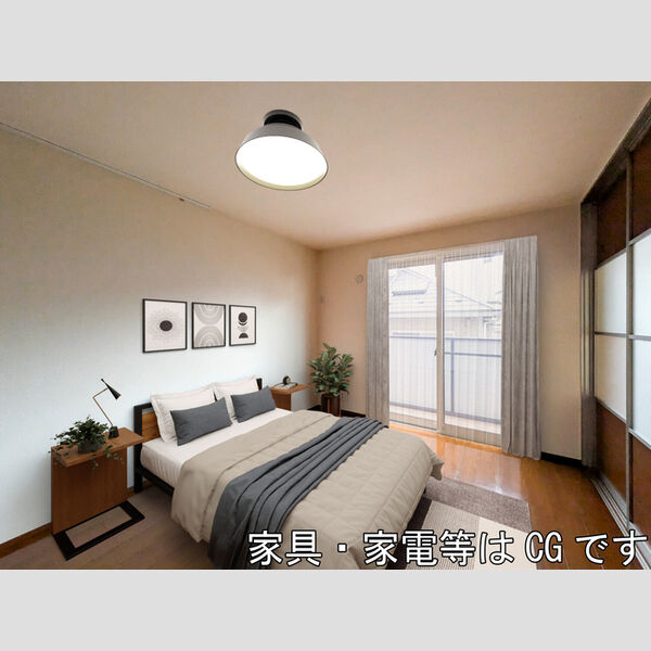居室・リビング (家具‧家電はCGです)