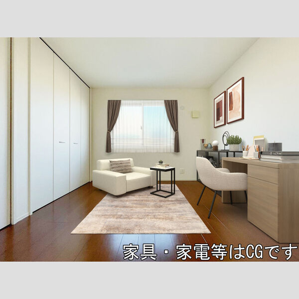 居室・リビング (家具/家電はCGです)