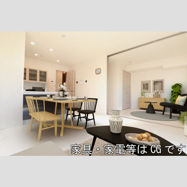 居室・リビング (LDK(家具・家電等はCGです))