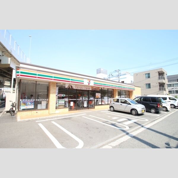 現地周辺 (セブンイレブン横浜神奈川2丁目店)