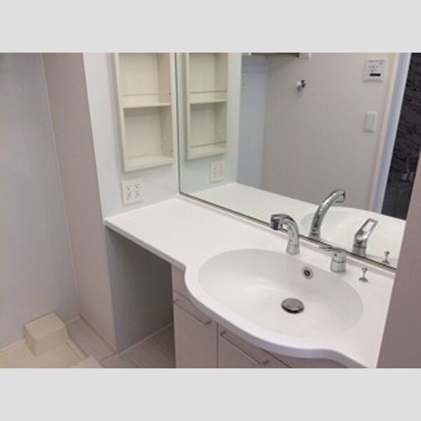 洗面所 (ドレッサータイプの洗髪洗面化粧台)