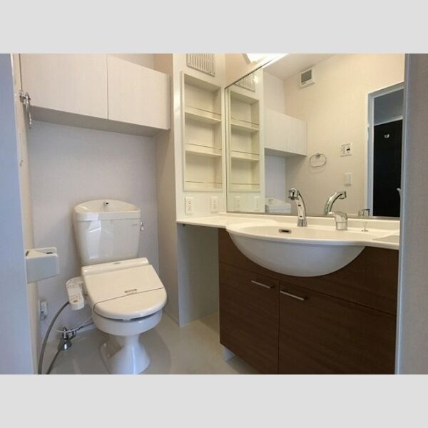 洗面所 (温水洗浄暖房便座付トイレ・洗髪洗面化粧台)