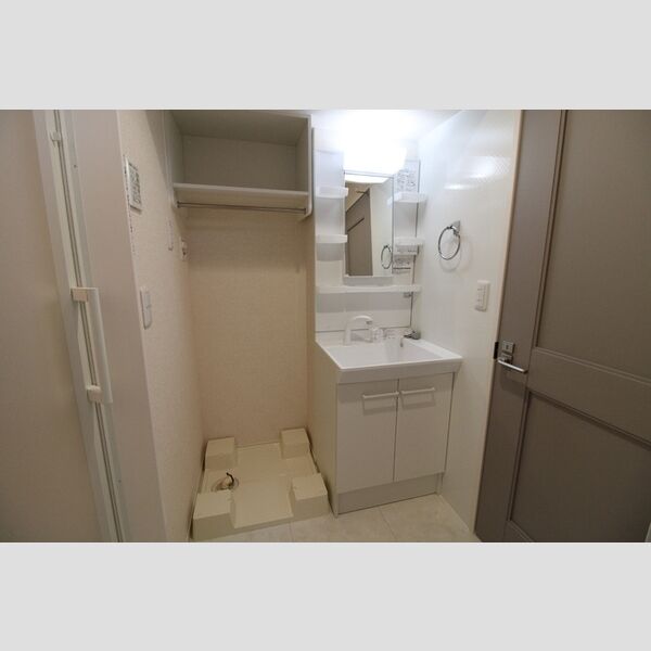 洗面所 (独立洗面台・室内洗濯機置き場)