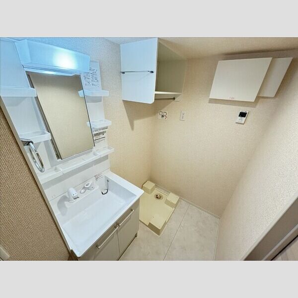 洗面所 (独立洗面台・室内洗濯機置き場)