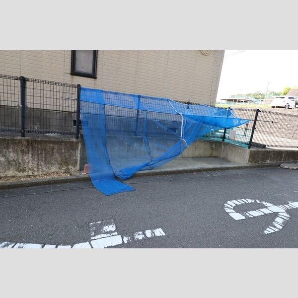 現地周辺 (ごみ集積所)