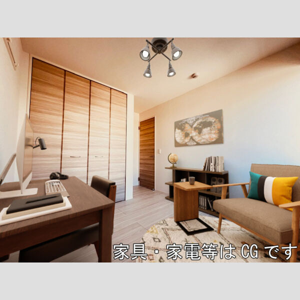 居室・リビング (家具‧家電はCGです)