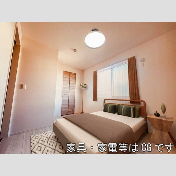 居室・リビング (家具‧家電はCGです)