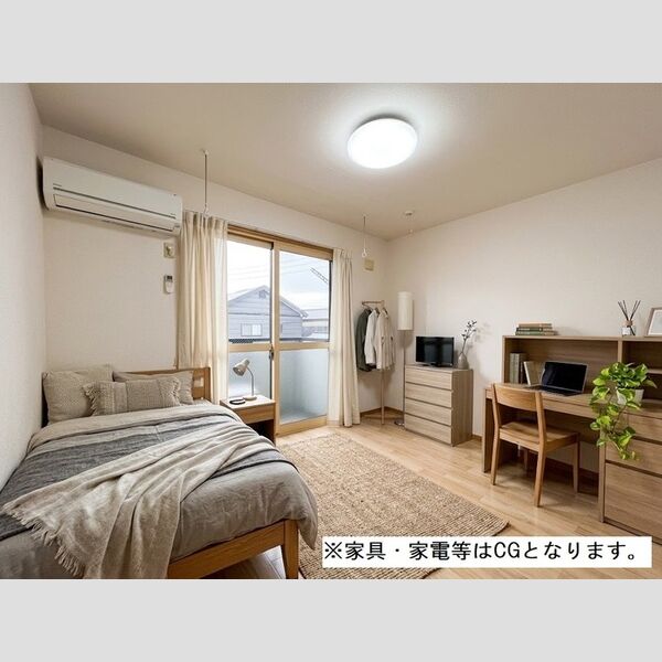 居室・リビング (※家具・家電等はCGとなります。)