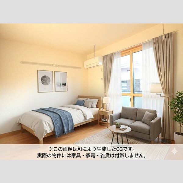 居室・リビング (※家具・家電等はCGとなります)