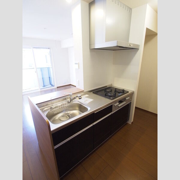 キッチン (3コンロの対面キッチン)